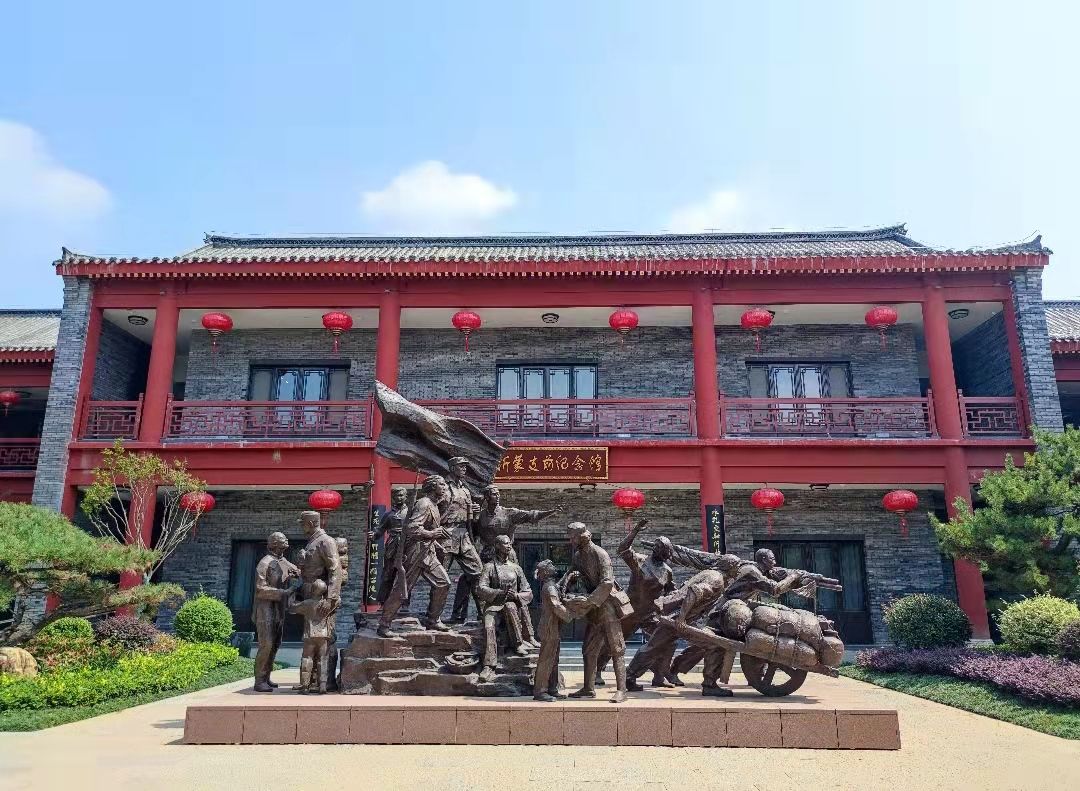 沭河$跨越时空的融汇,古民居与新展馆在临沭朱村同辉