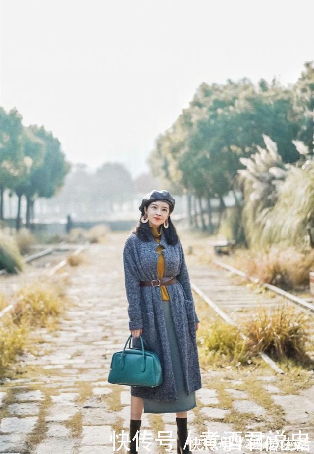 西装裤|三木堪称最穿大衣的“国产博主”,掌握她的叠穿技巧,从头美到脚