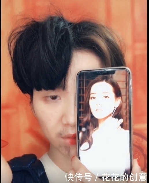 小伙化妆后老婆都说好看,看到之后,真是漂亮啊!