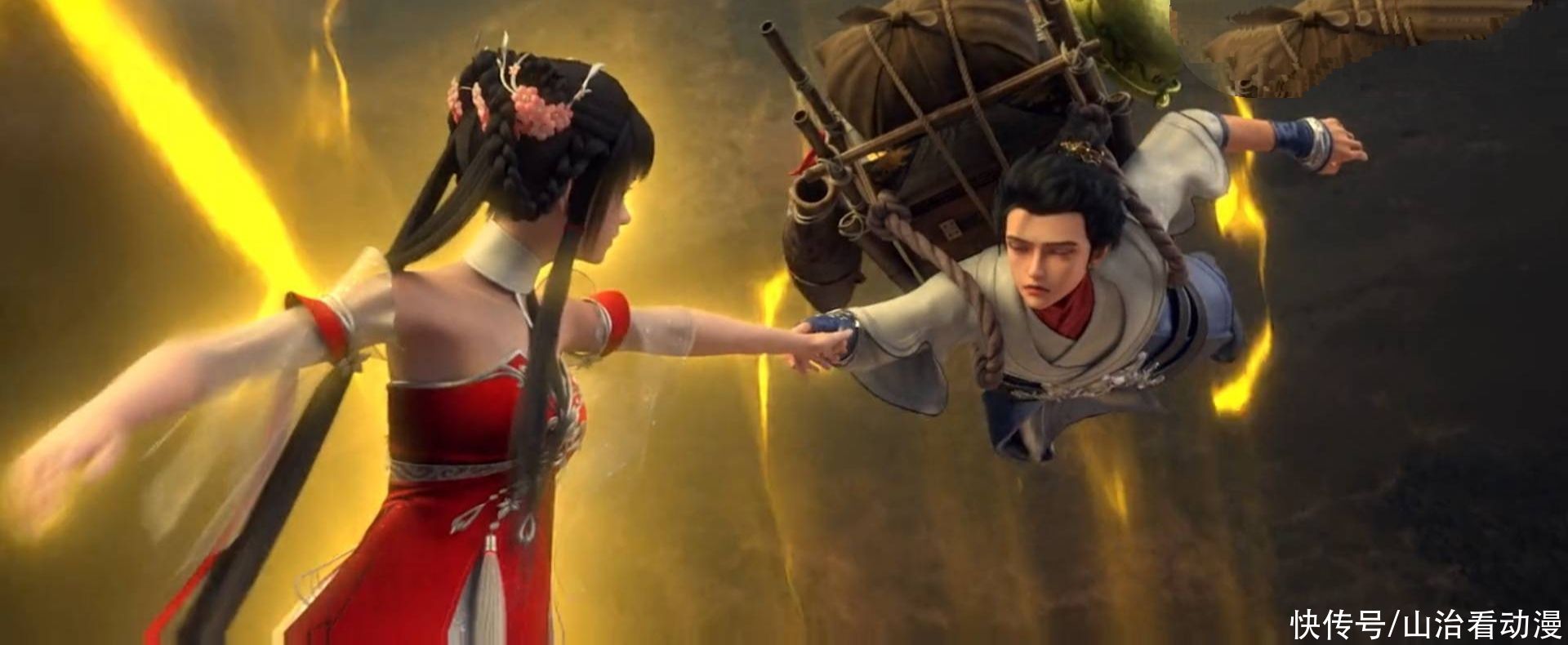 宝剑|完美世界：白虎设局除掉石昊，半血金鹏实力很强，火灵儿出手相救