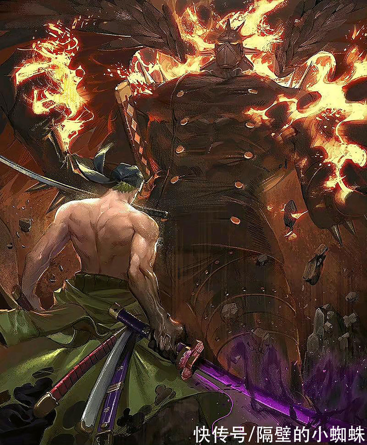 奎恩|海贼王1035话分析:尾田打脸所有人!烬长得很帅,他叫“阿贝尔”