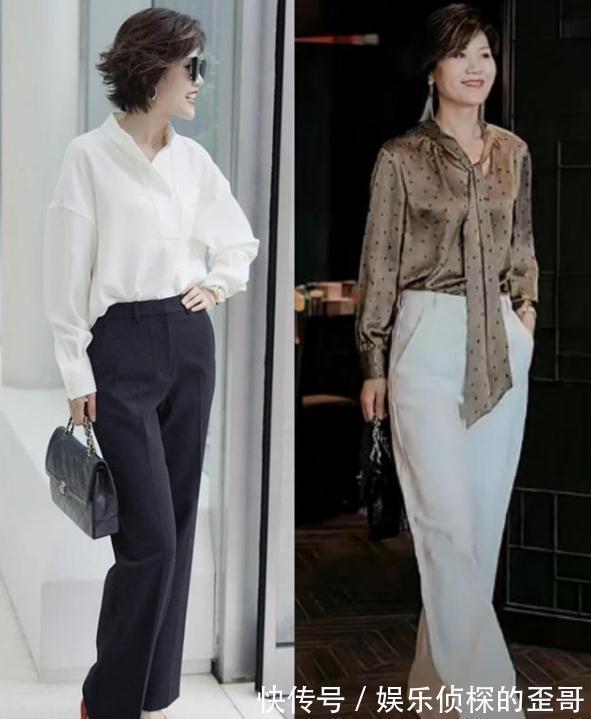 女性们 50+的成熟女性更要会穿,这3个搭配上的小技巧,好用还好看