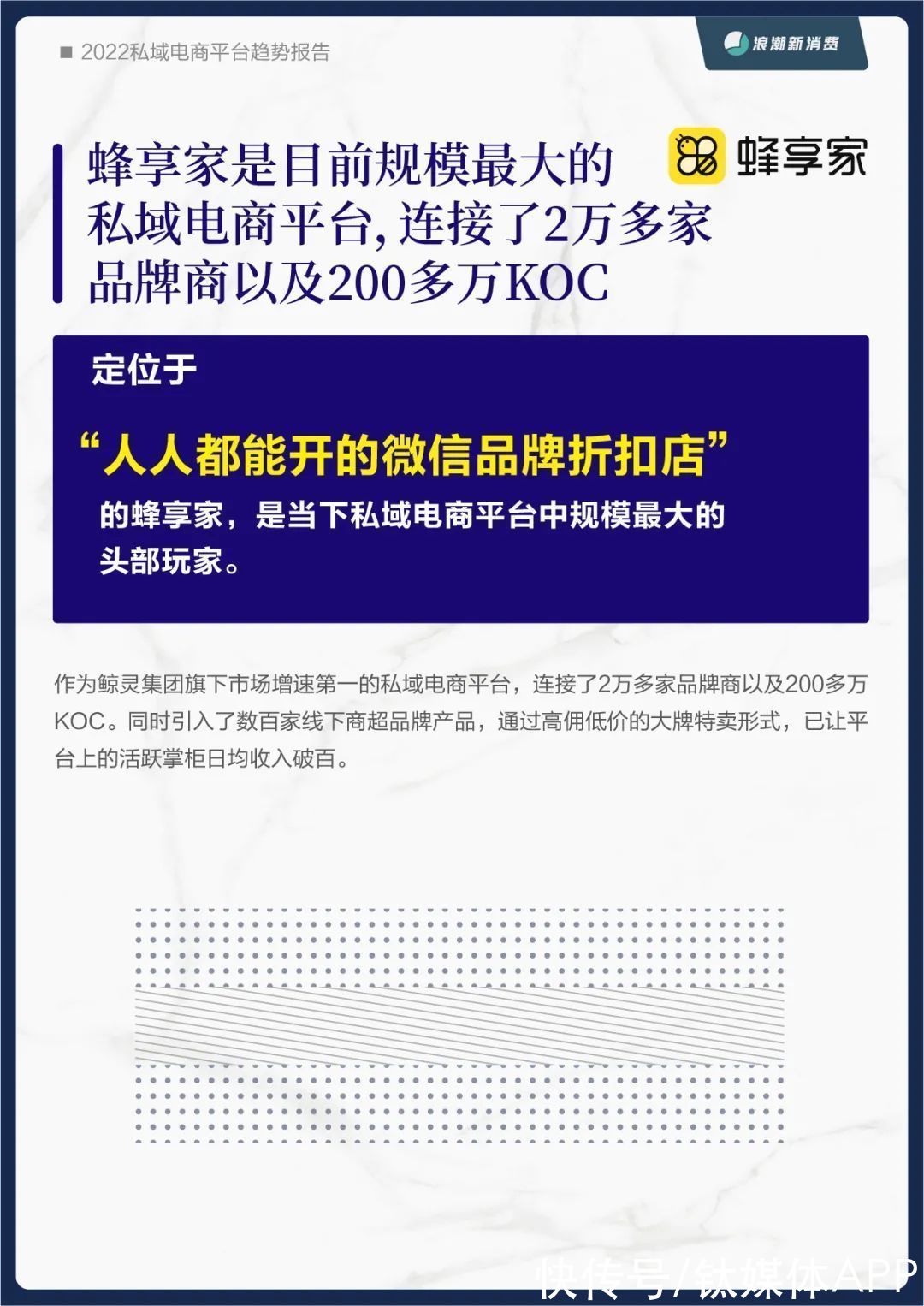 范式转换|《2022私域电商平台趋势报告》发布，私域中能否诞生下一个天猫？