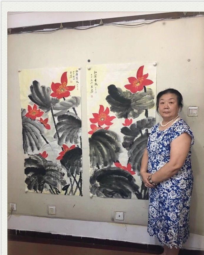 张大千长孙女绘画欣赏，作品总价值超9个亿，艺术成就胜过爷爷