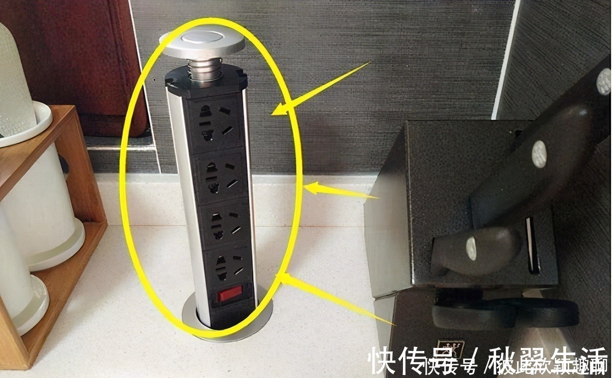 电电器|越来越多人不在厨房装插座了,装这种更实用美观,不得不感叹聪明