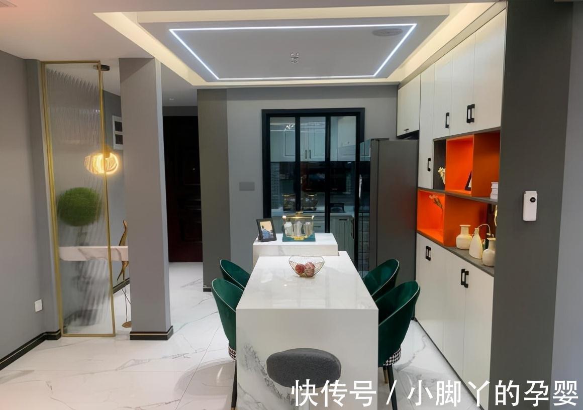 主灯|轻奢现代风,自己弄的,到入住总花40万,全屋无主灯很上档次