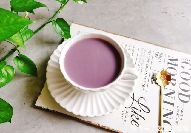 豆浆|家人的早餐我从不马虎,用燕麦和紫薯打成豆浆,好喝又营养