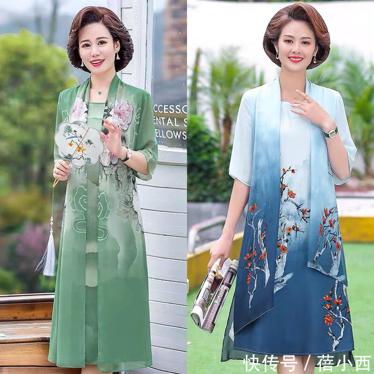 tips|年纪过了50岁的女人,学会穿衣打扮自己,微胖身材照样穿出好气质