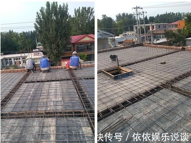 施工|晒晒我农村66万建的中式三合院,1座房子6个庭院,这才叫生活