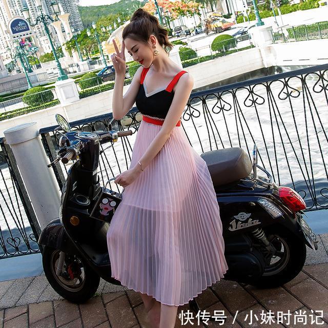 雪纺|显年轻的连衣裙,显瘦洋气超淑女