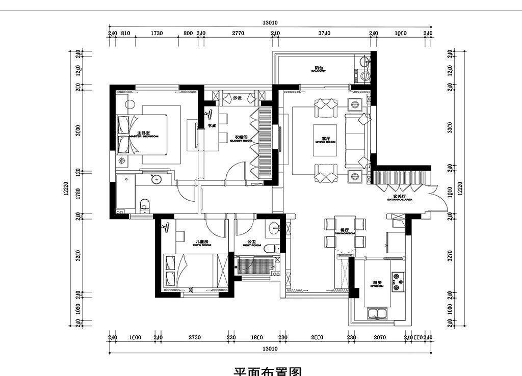 背景板|108㎡的北欧小屋，简洁清新，拍照万能背景板的宝藏设计