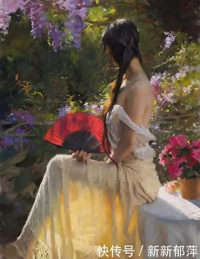 衬布#这位老画家笔下的人物身材,女人看了都羡慕!