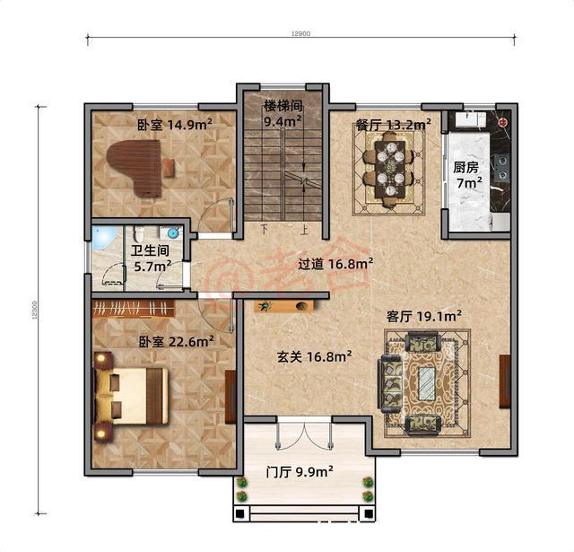 住宅|老爸选了2套自建房图纸，一套新中式，一套现代风，哪套更合适？