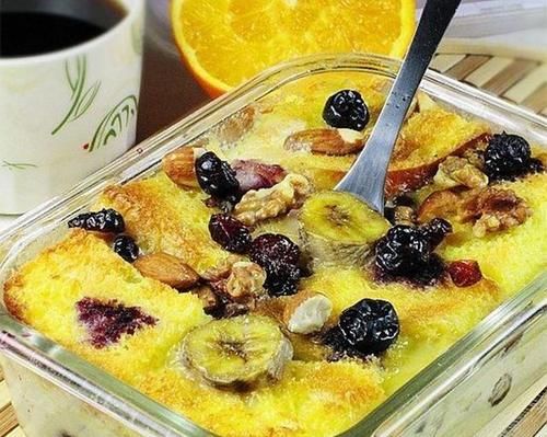 简单时尚的西式早餐