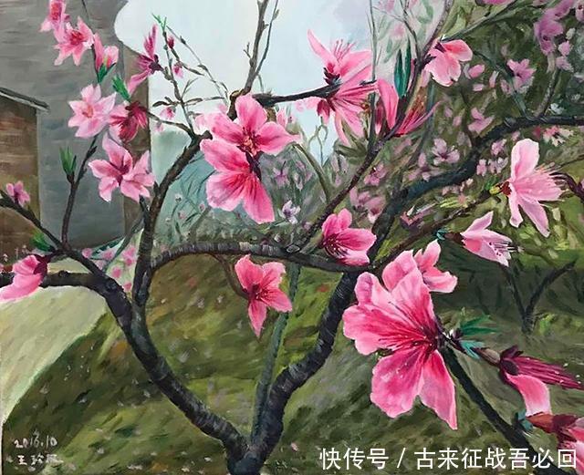 绘画作品&她48岁学画,一年就办个人画展,专家:没艺术价值,一农妇乱涂鸦