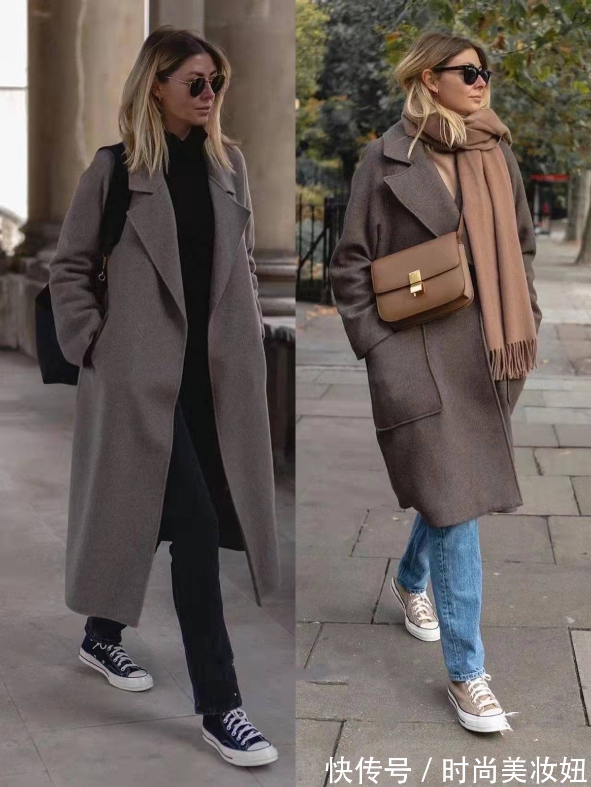 出镜率 原来“时髦精”冬天都穿大衣,保暖百搭又洋气,照着穿好时髦