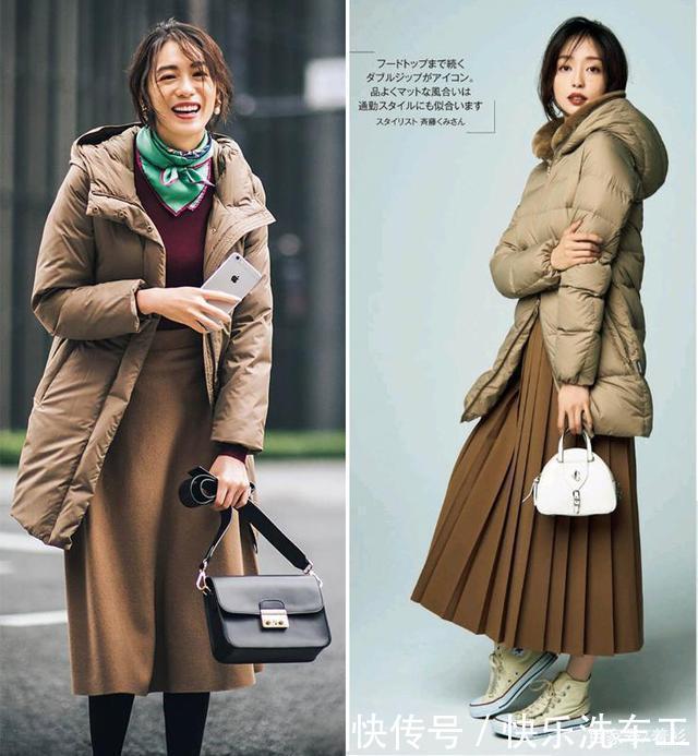 秋冬羽绒外套如何穿出高级感，这些搭配示范值得借鉴，太优雅了！