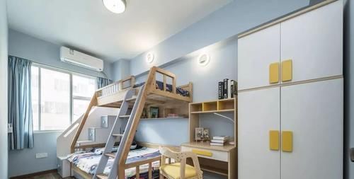 空间|孩子喜欢的双层高低床，不仅童趣满满，还是节省空间的能手！