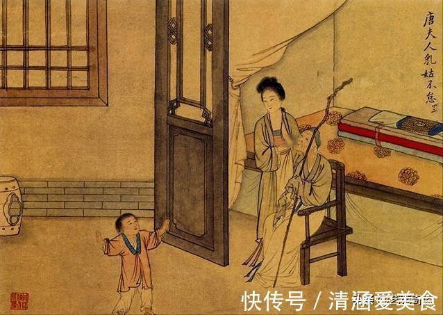 康熙年间#唐伯虎画《乳姑图》引发网友争论,网友:看见虚伪和扭曲的人性