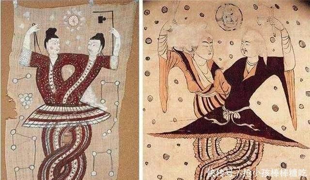 祖先|我们的祖先伏羲女娲为什么是人首蛇身黄帝是龙头人身的异形!