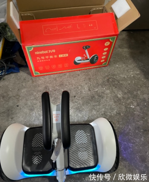 滑板车|?九号平衡车L6孩子5分钟上手,玩的很开心,各方面设计都很到位