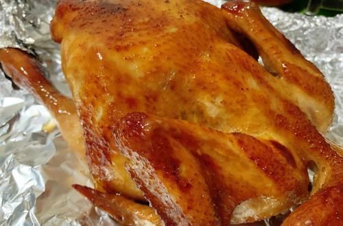 骨头|想吃烤鸡不用买,在家做超简单,皮脆肉嫩,香到差点连骨头都啃了