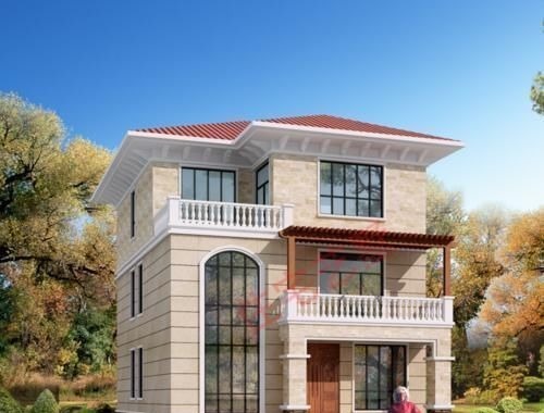 自建房|老妈选了2套农村自建房三层别墅图纸,造价只要25万,哪套好看