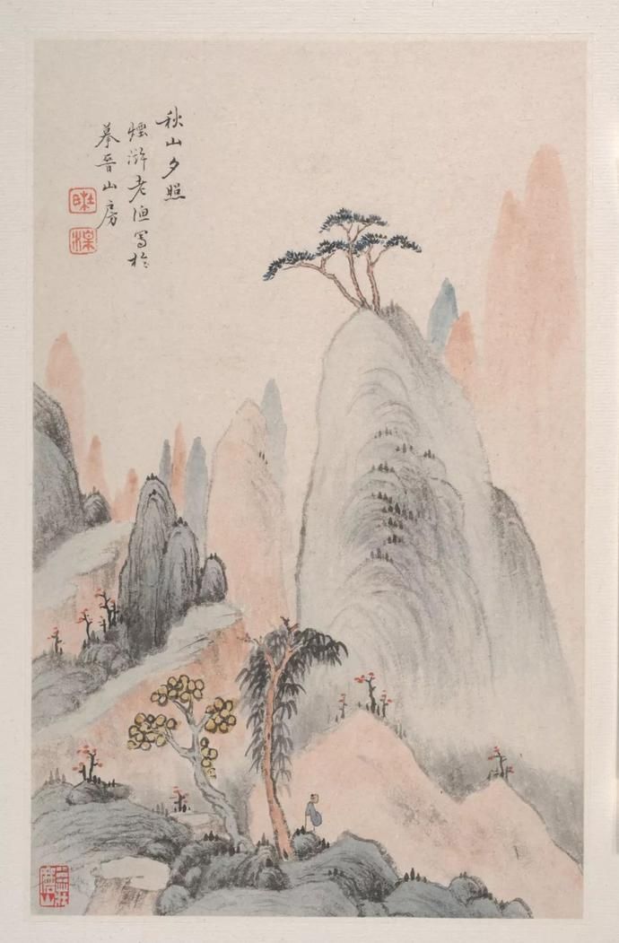 赏画｜清 杜湘《山水册》