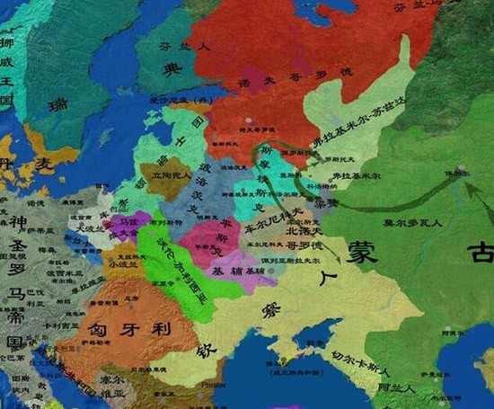 大军|俄罗斯与蒙古的首次较量有多惨?损失10万大军,7个邦国王公被杀