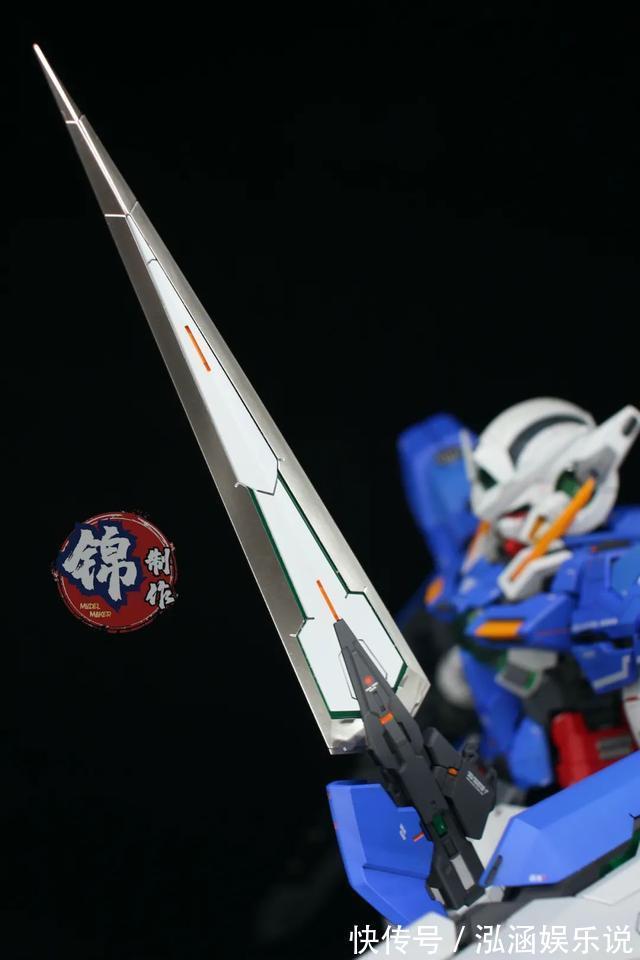 PG能天使|高达模型秀万代的PG能天使,作者超级认真