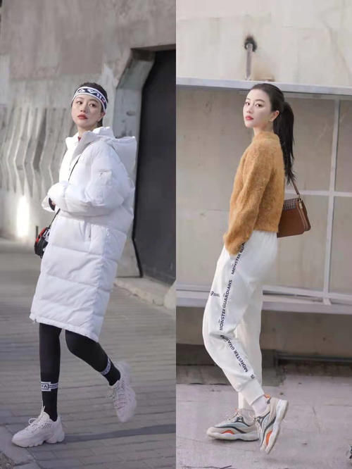冬季羽绒服拒绝臃肿，掌握运动风穿搭，随时切换酷飒与温柔