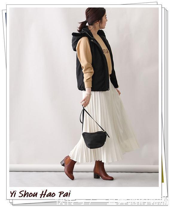 南方女人一件羽绒背心就可以过冬!20种时髦流行的穿搭推荐