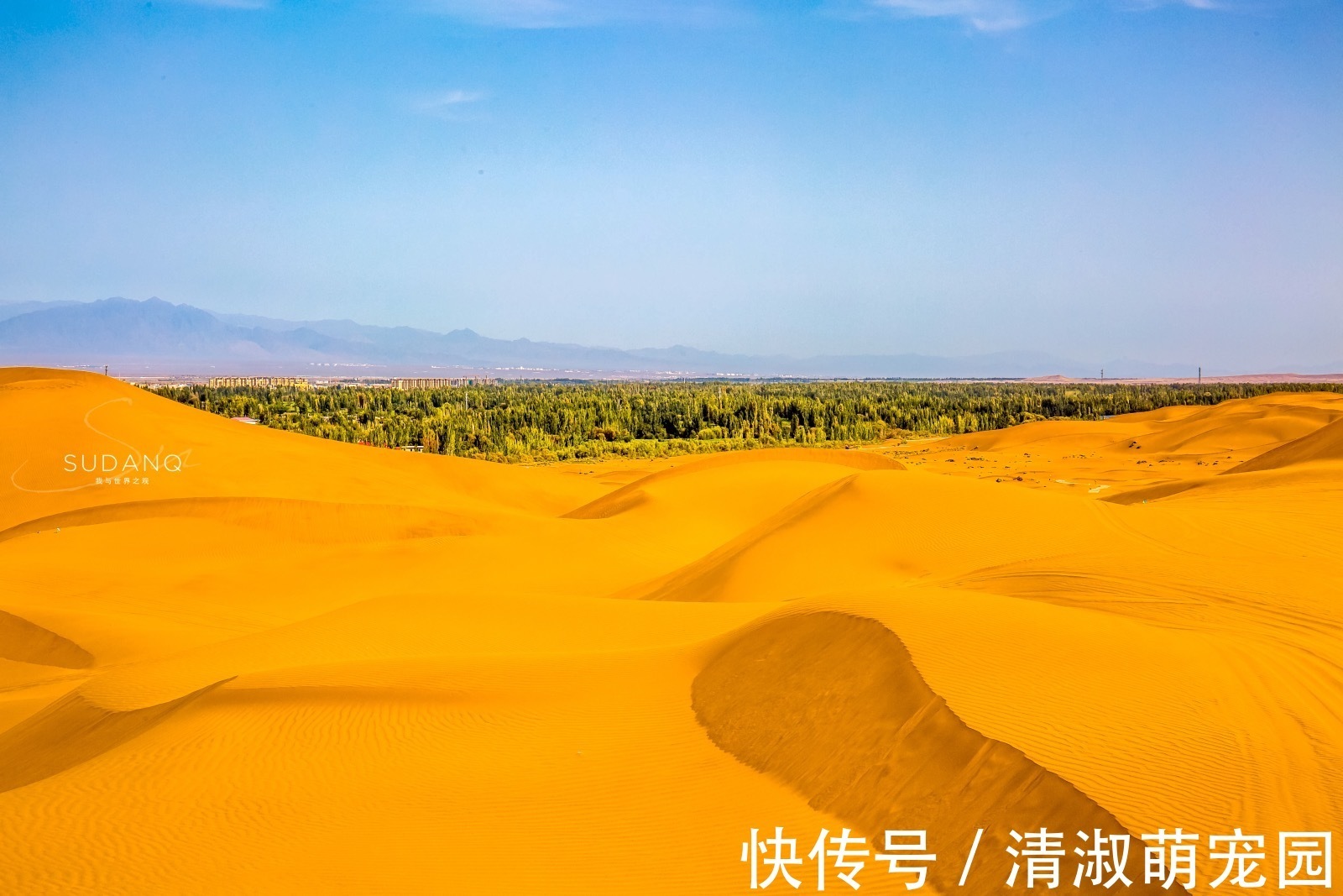 鬼魅碛|世界上唯一与城市相连的沙漠，唐代称“大患鬼魅碛”，神秘又险恶