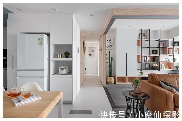 客厅|这是我见过最有温度的北欧风,110㎡,清甜简约中透露着高级感!