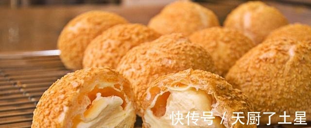 搅拌均匀|泡芙还在吃奶油的,来试试冰淇淋版,入口冰凉又软嫩,奶香十足!