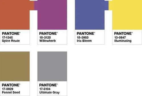  色彩|PANTONE（潘通）2021年度色彩公布