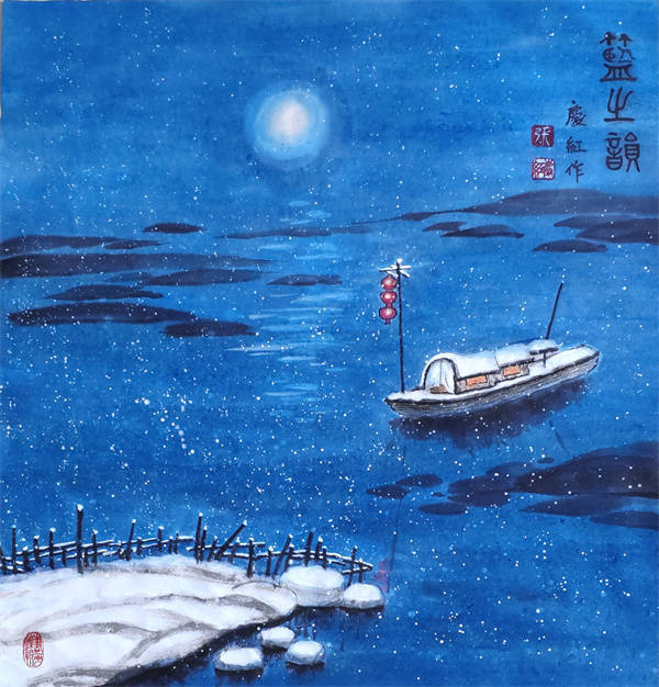 中国美术#【名家在线】张庆红绘画艺术作品欣赏