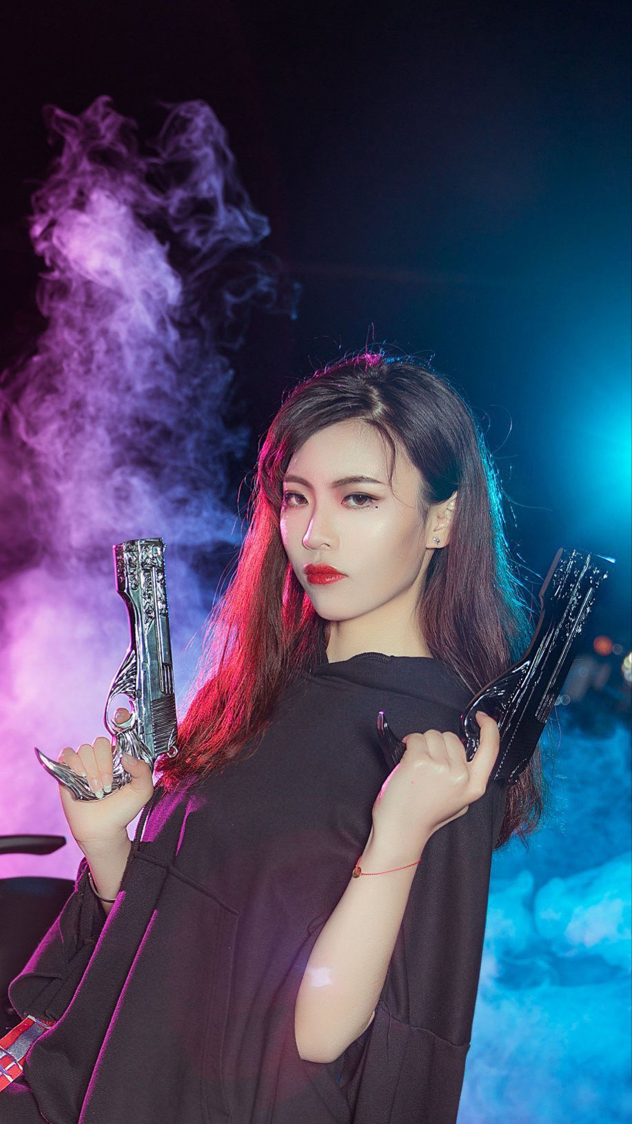 蝉女|蝉女廖兮 机车少女cosplay