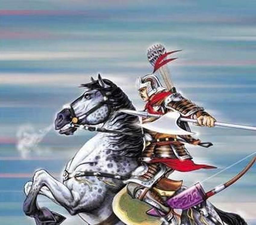 岳云!演义四大先锋猛将 一位一合斧劈敌将, 一位枪挑36将, 毫发无伤!