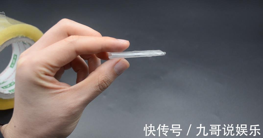 用处|在透明胶带上放根筷子有什么用处?试了试,真好用