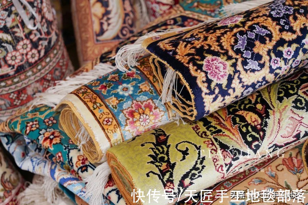 真丝|手工地毯在别墅业主圈火了，听说还能免费上门试铺