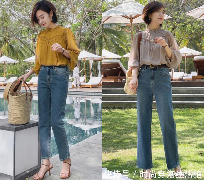 tips|炎炎夏日最好不要衬衫配西装裤,今年流行这样穿,时髦干练显年轻