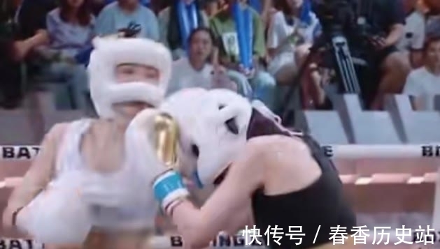 李斯达尼|李斯丹妮拳击台痛揍于文文,节食两天仍获胜!你爸爸还是你爸爸