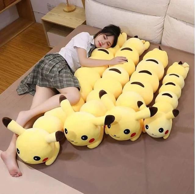 虫虫|鬼畜感的温暖 与绿毛虫合体的皮卡卡卡卡丘抱枕!
