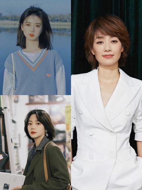 40岁的职场女人，很适合这4款“贴耳短发”，干练优雅又显脸小