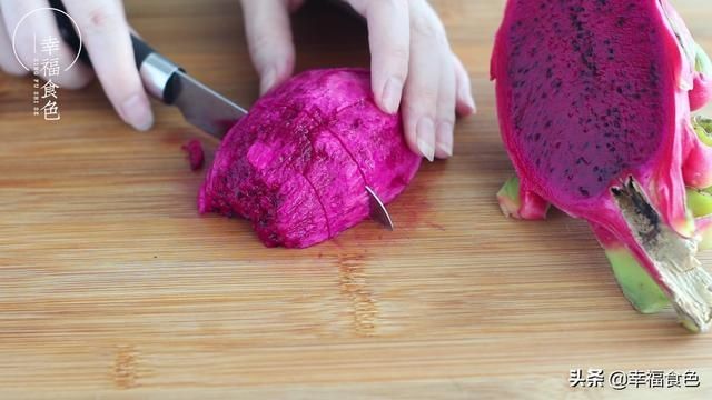 雪糕|用火龙果来做雪糕，香甜无添加，好吃停不下来