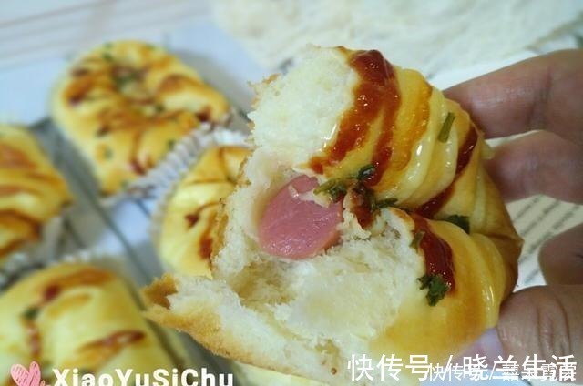 好吃|教你最简单的面包做法，做一盘5天不用早起，松软拉丝比买的好吃