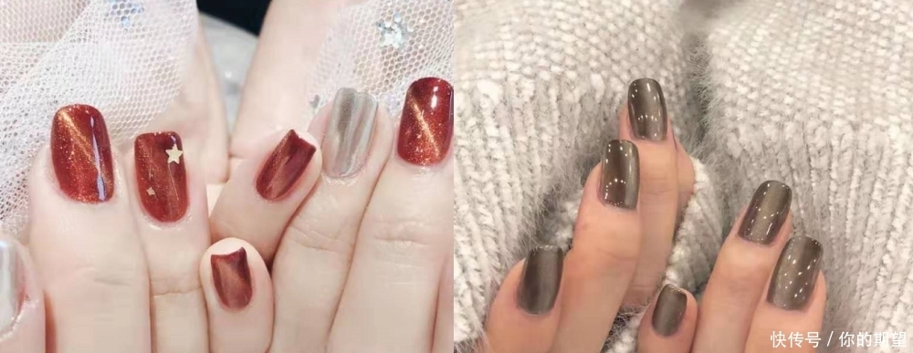 “见男友”必备美甲:镭射可以,贝壳钻可以,看到星空:爱惨了!