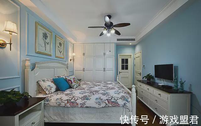 邻居|120平美式新房，刚装修完邻居就争先上门观赏，都说很喜欢书房