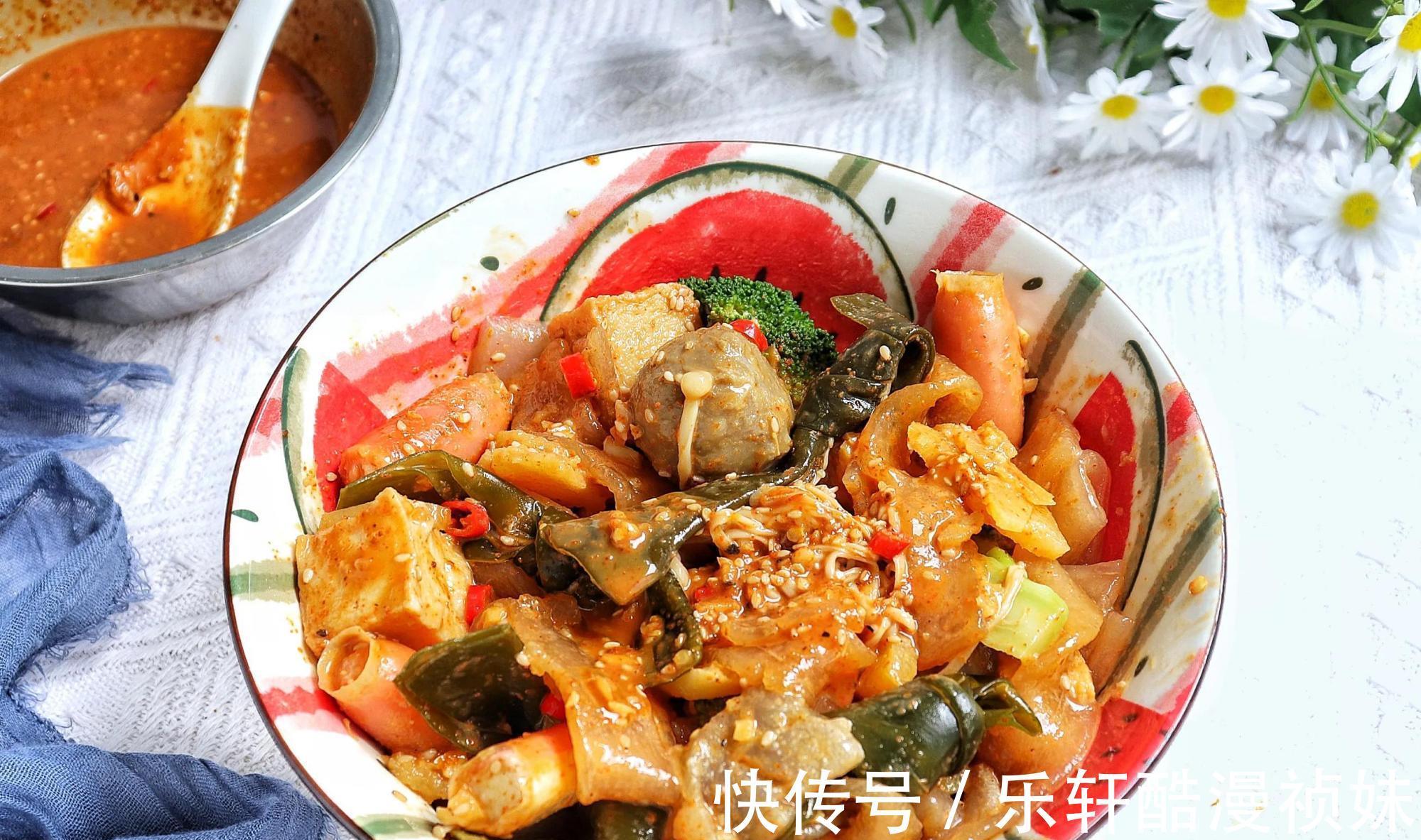 麻酱汁|立秋后，天热没食欲，试试这道懒人美食，一煮一拌，比火锅还过瘾